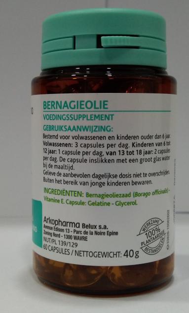 Arkocaps Bernagieolie